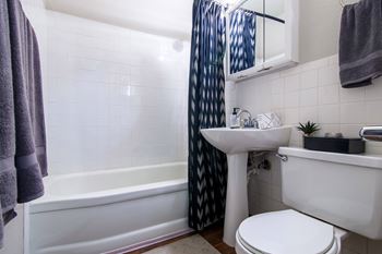 Tiled bathrooms